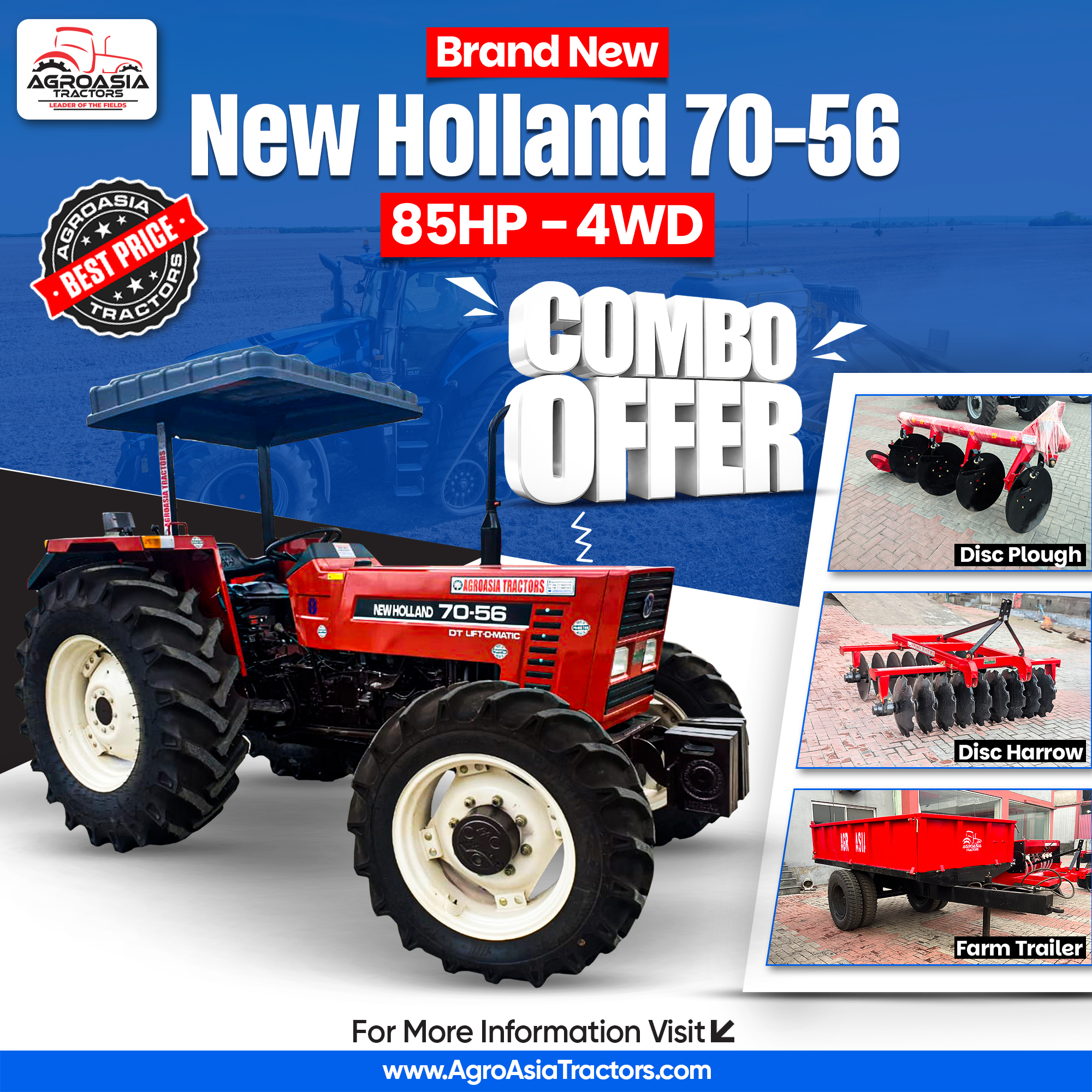 New Holland 7056 for sale